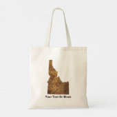 Idaho Spud Map Tote Bag (Achterkant)
