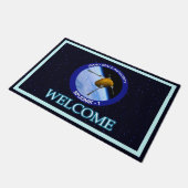 Idaho Spudnik Satellite Mission Patch - Welkom Deurmat (Schuin)