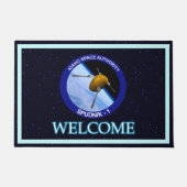 Idaho Spudnik Satellite Mission Patch - Welkom Deurmat (Voorkant)