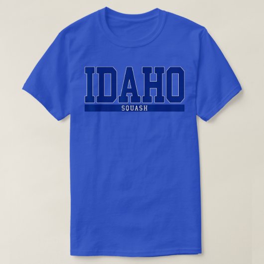Idaho Squash T-shirt (Design voorkant)