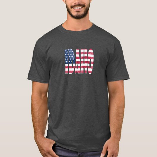 Idaho staat 1 t-shirt (Voorkant)
