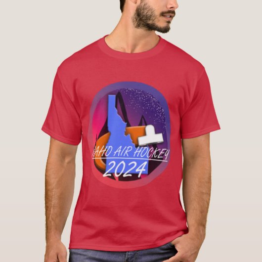 Idaho Staat 2024 Tekst T-shirt (Voorkant)