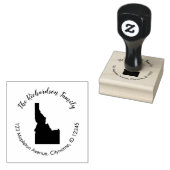 Idaho staat retouradres rubberstempel (Gestempeld)