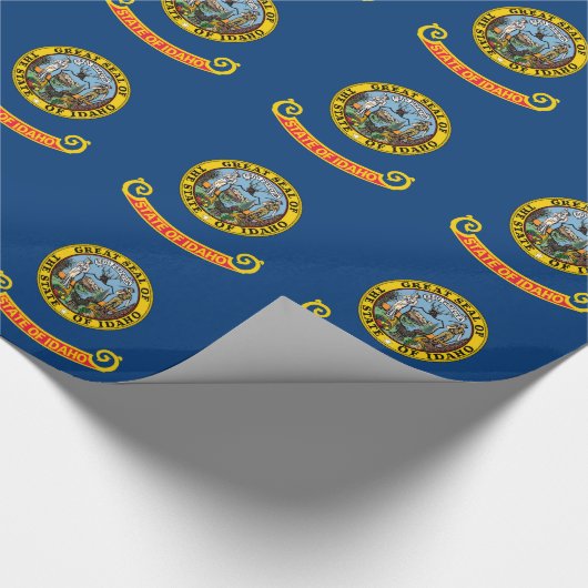 Idaho Staatsvlag Cadeaupapier (Hoek)