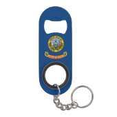 Idaho Staatsvlag Mini Flessenopener (Achterkant)