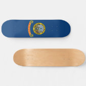 Idaho Staatsvlag Persoonlijk Skateboard (Horizontaal)