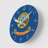 Idaho Staatsvlag Ronde Klok (Hoek)