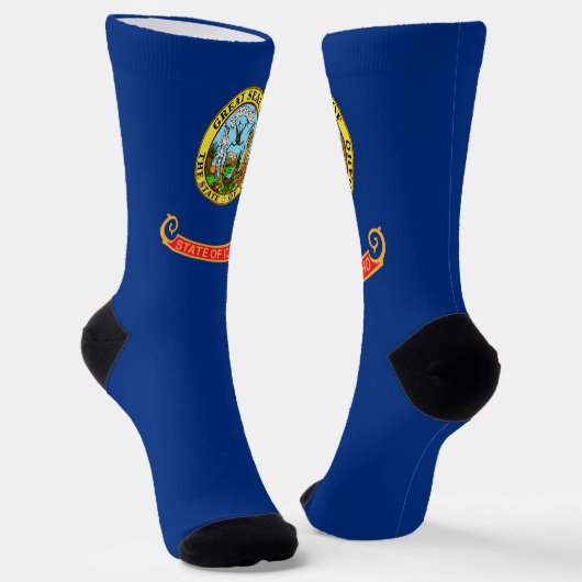 Idaho staatsvlag sokken (Gebogen)