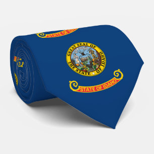 Idaho Staatsvlag Stropdas