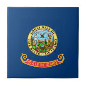 Idaho Staatsvlag Tegeltje (Voorkant)