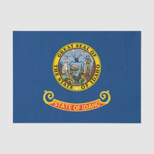 Idaho Staatsvlag Tissuepapier (Voorkant)