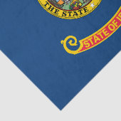 Idaho Staatsvlag Tissuepapier (Detail)