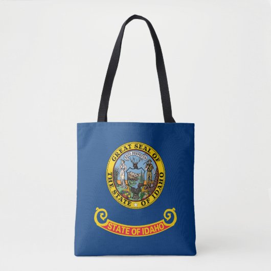 Idaho Staatsvlag Tote Bag (Voorkant)