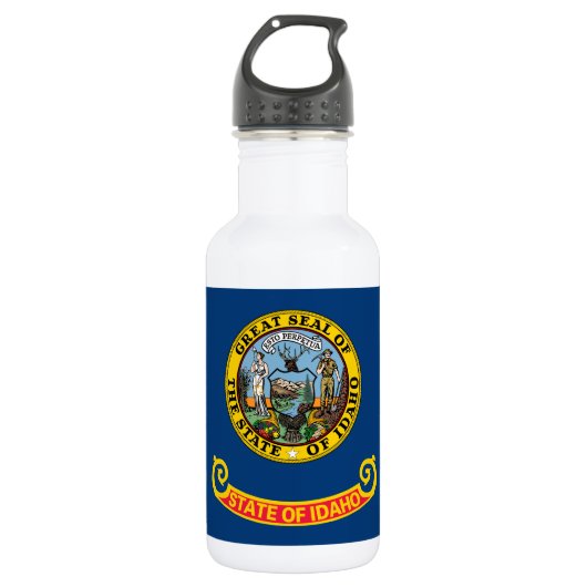 Idaho Staatsvlag Waterfles (Voorkant)