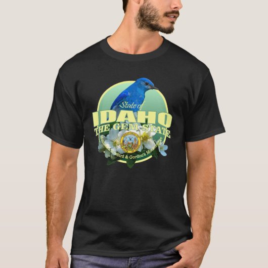 Idaho staatsvogel bloem Oversized T-shirt (Voorkant)