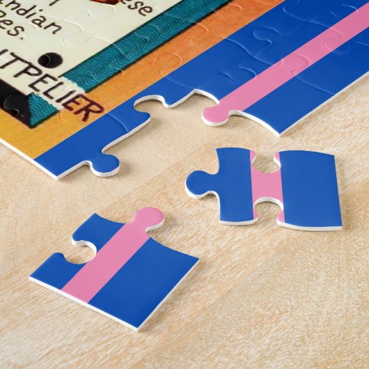 Idaho State 16x20 Kaart Legpuzzel (Zijkant)