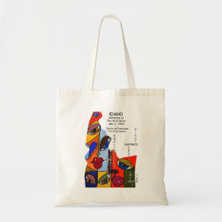 Idaho State Art van Deprise Tote Bag