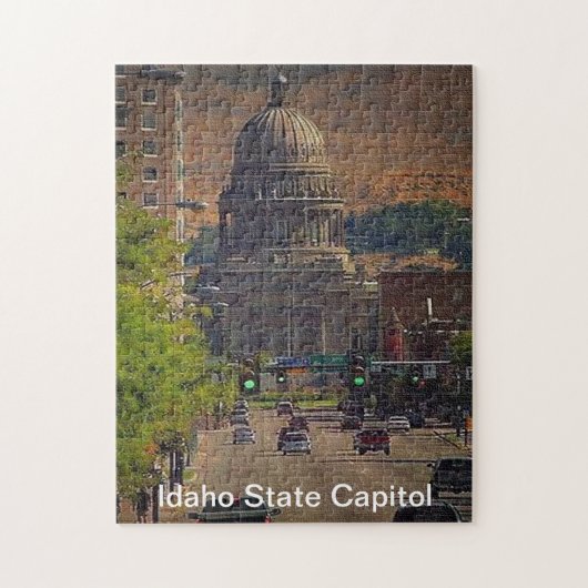 Idaho State Capitol in Boise Legpuzzel (Verticaal)