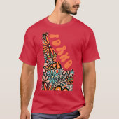 Idaho State Design Artist Designed Illustration Fe T-shirt (Voorkant)