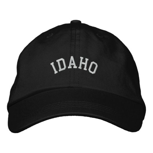 Idaho State Embroized Geborduurde Pet (Voorkant)