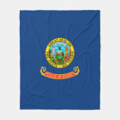 Idaho State Flag Design Decor Fleece Deken (Voorkant)