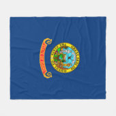 Idaho State Flag Design Decor Fleece Deken (Voorkant (Horizontaal))
