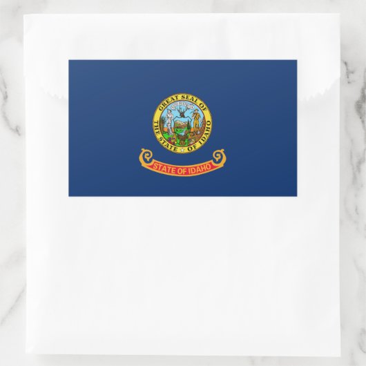 Idaho State Flag Sticker (Tas)