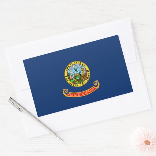 Idaho State Flag Sticker (Envelop)