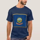 Idaho State Flag Stickers T-shirt (Voorkant)