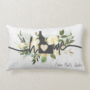 Idaho State heeft uw home City Rustic aangepast Kussen