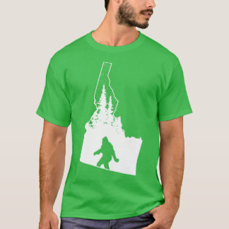 Idaho State Kaart Geschenken TShirt