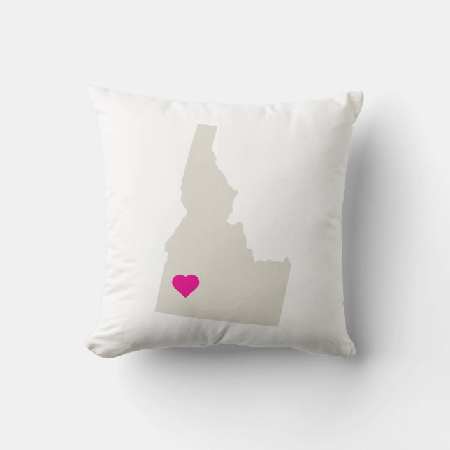  Idaho State Love Reversible Pillow Kussen (Voorkant)