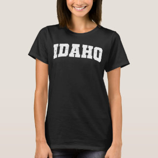Idaho State Mannen Vrouwen Kinder Retro  Pride Ida T-shirt