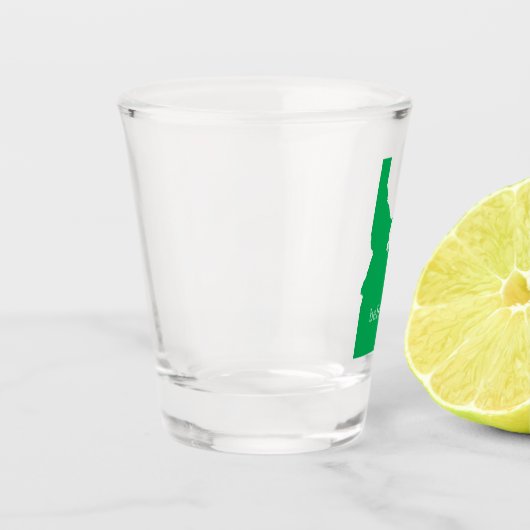 Idaho State Map Belong Shot Glas (Links)