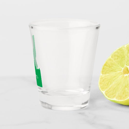 Idaho State Map Belong Shot Glas (Rechts)