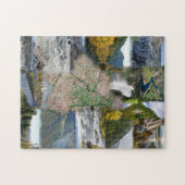 Idaho State Photo Collage 13 Afbeeldingen Jigzaag  Legpuzzel (Horizontaal)