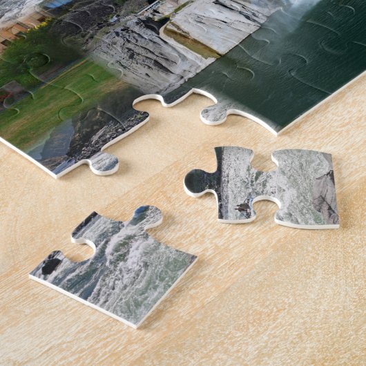 Idaho State Photo Collage 8 Afbeeldingen Jigzaag P Legpuzzel (Zijkant)