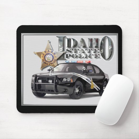 Idaho State Police Mousepad Muismat (Met muis)