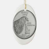 Idaho State Quarter Keramisch Ornament (Rechts)
