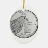 Idaho State Quarter Keramisch Ornament (Voorkant)