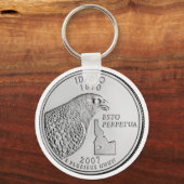 Idaho State Quarter Sleutelhanger (Voorkant)