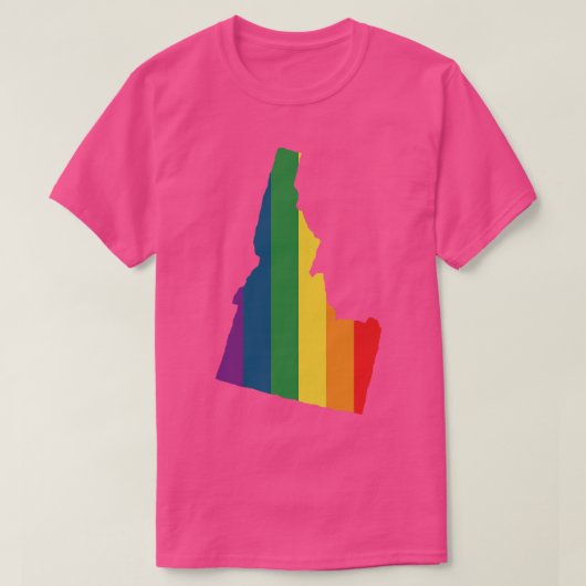 Idaho State Rainbow TShirt (Design voorkant)