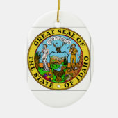 Idaho State Seal Keramisch Ornament (Voorkant)