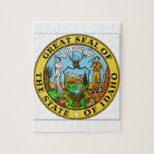 Idaho State Seal Legpuzzel (Verticaal)