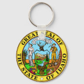 Idaho State Seal Sleutelhanger (Voorkant)