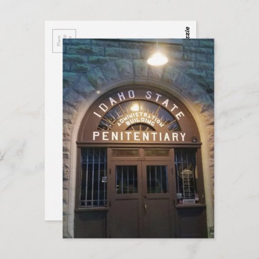 Idaho State Tour Briefkaart (Voorkant / Achterkant)