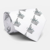 Idaho State Typografie Stropdas (Opgerold)