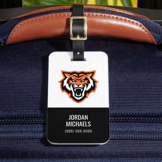 Idaho State University Bengaals Spirit Design Bagagelabel (Voorkant Insitu 2)