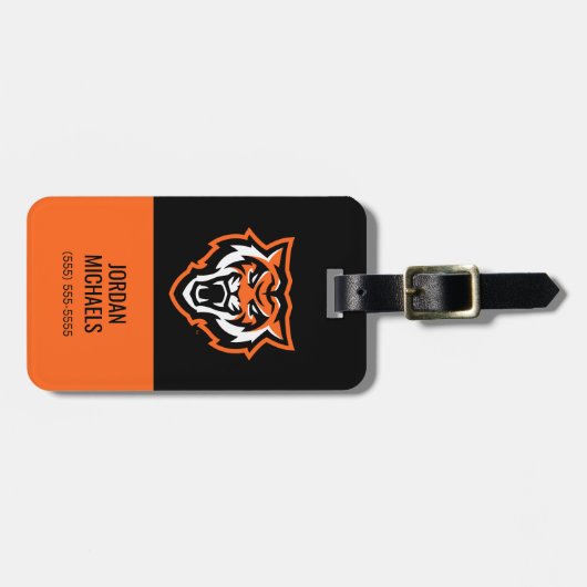 Idaho State University Bengaals Spirit Design Bagagelabel (Voorkant horizontaal)