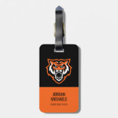 Idaho State University Bengaals Spirit Design Bagagelabel (Achterkant verticaal)